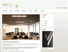 Tablet Screenshot of bestlight.ch